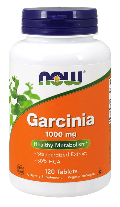 NOW Foods Garcinia - 1000mg - 120 tablets