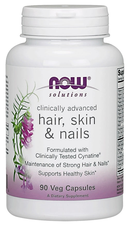 NOW Foods Hair Skin & Nails - 90 vcaps