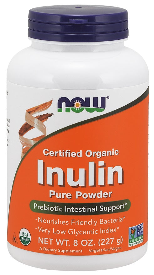 NOW Foods Inulin Powder Organic - 227g