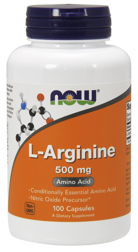 NOW Foods L-Arginine - 1000mg - 120 tablets