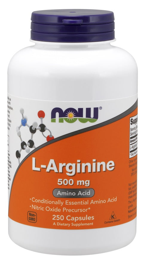 NOW Foods L-Arginine - 1000mg - 120 tablets