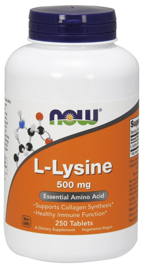 NOW Foods L-Lysine - 1000mg - 100 tabs