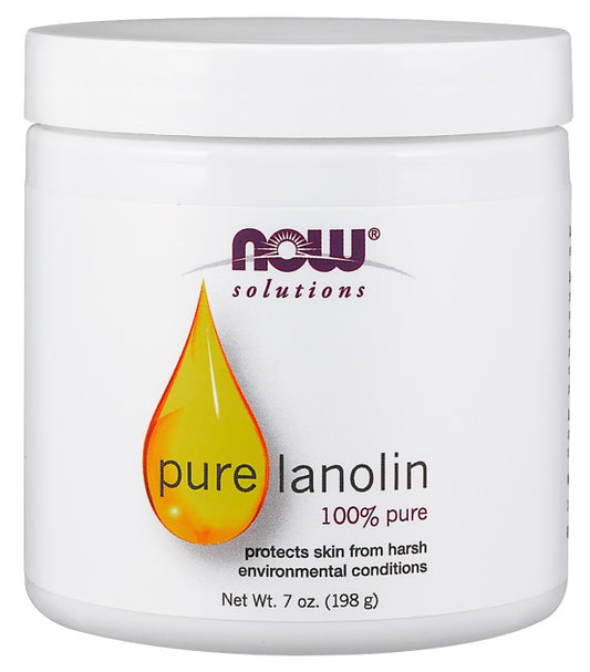 NOW Foods Lanolin 100% Pure - 198g