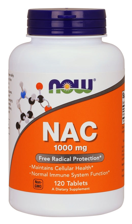 NOW Foods NAC - 1000mg - 120 tabs