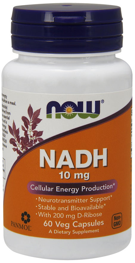 NOW Foods NADH - 10mg - 60 vcaps