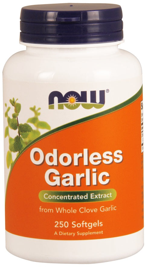 NOW Foods Odorless Garlic - 100 softgels