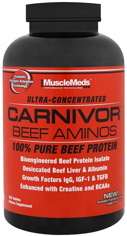 MuscleMeds Carnivor Beef Aminos - 300 tablets