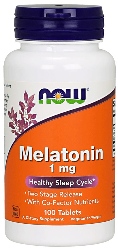 NOW Foods Melatonin 1mg - 100 tabs