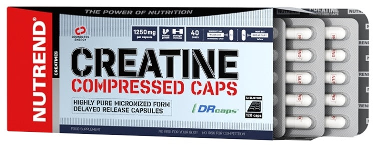 Nutrend Creatine Compressed Caps - 120 caps