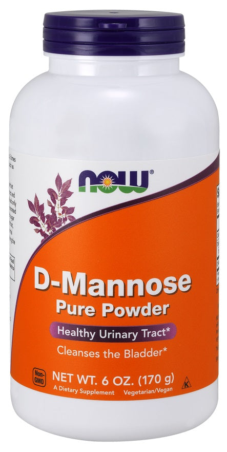 NOW Foods D-Mannose - 500mg - 120 vcaps