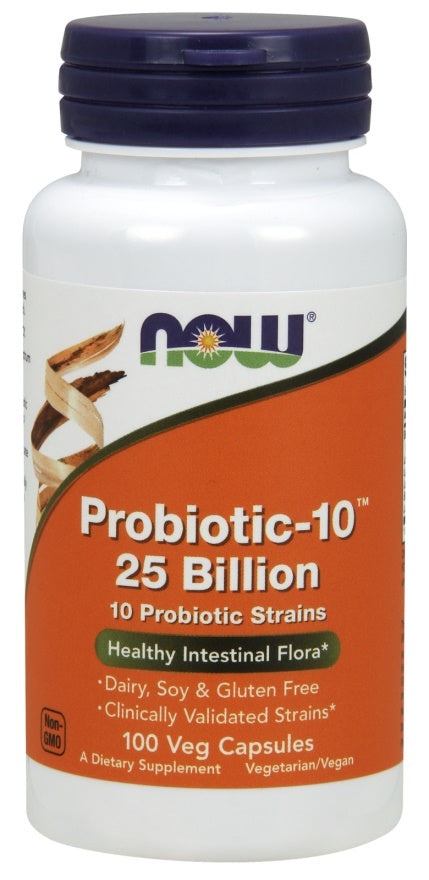 NOW Foods Probiotic-10 100 Billion - 30 vcaps