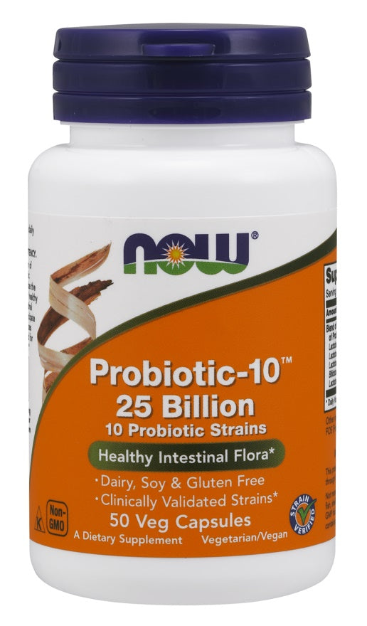 NOW Foods Probiotic-10 100 Billion - 30 vcaps