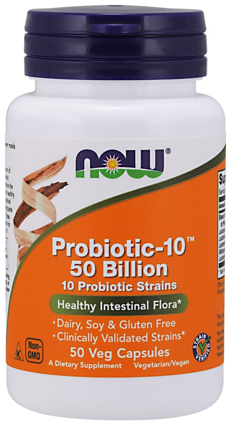 NOW Foods Probiotic-10 100 Billion - 30 vcaps