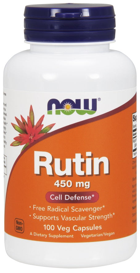 NOW Foods Rutin - 450mg - 100 vcaps