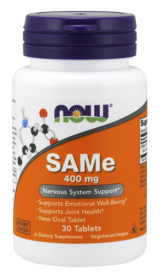 NOW Foods SAMe - 200mg - 120 vcaps