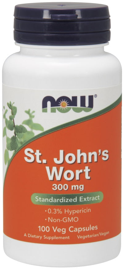 NOW Foods St. John's Wort - 300mg - 100 vcaps