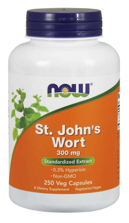 NOW Foods St. John's Wort - 300mg - 100 vcaps