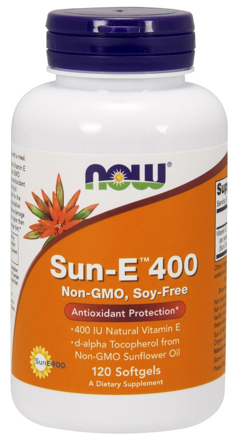 NOW Foods Sun-E - 400 IU - 120 softgels