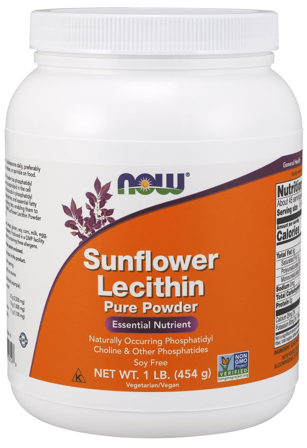 NOW Foods Sunflower Lecithin - 1200mg - 100 softgels