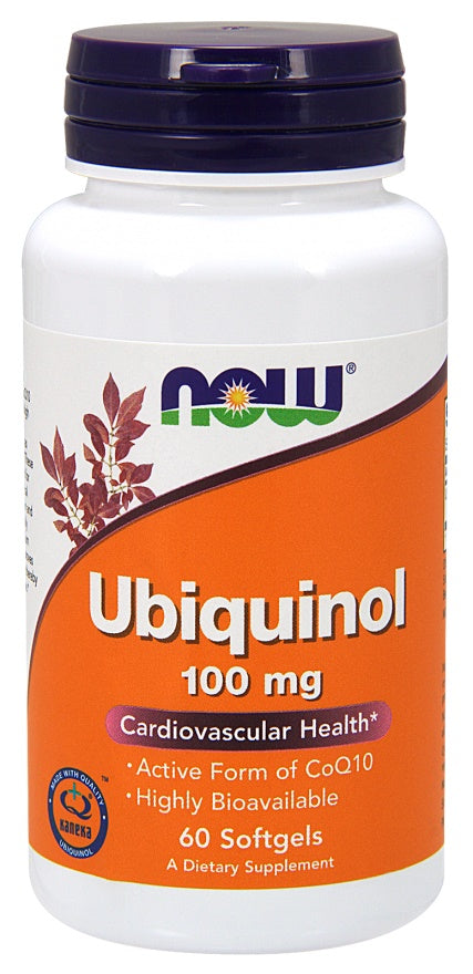 NOW Foods Ubiquinol - 100mg - 120 softgels