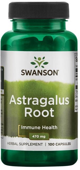 Swanson Astragalus Root - 470mg - 100 caps