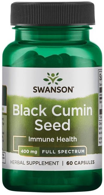 Swanson Black Cumin Seed - 400mg - 60 caps