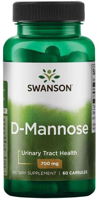 Swanson D-Mannose - 700mg - 60 caps