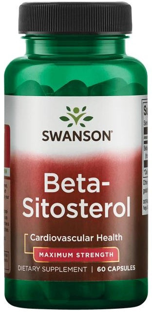 Swanson Beta-Sitosterol Maximum Strength - 60 caps