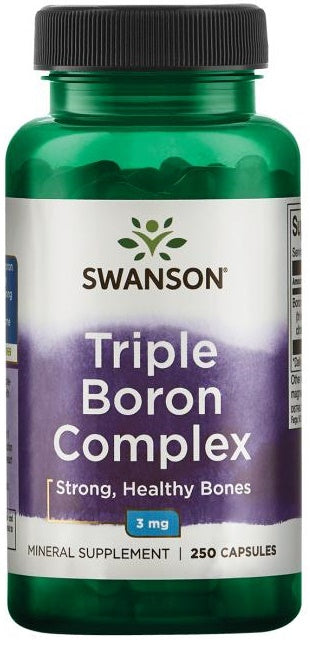 Swanson Triple Boron Complex - 3mg - 250 caps