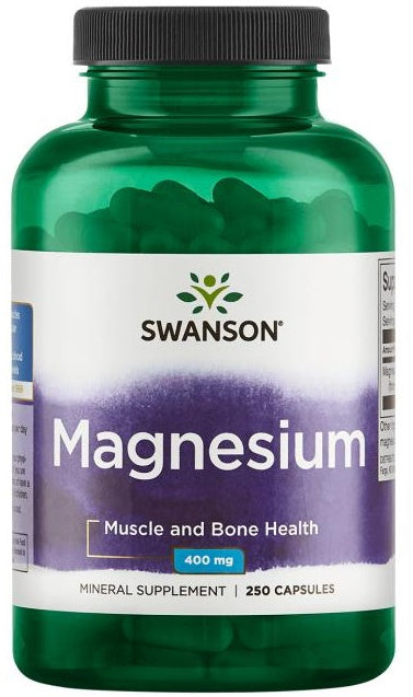 Swanson Magnesium - 200mg - 250 caps