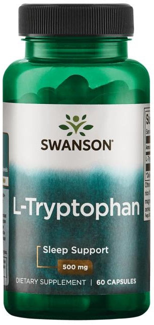 Swanson L-Tryptophan - 500mg - 60 caps