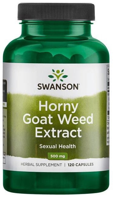 Swanson Horny Goat Weed Extract - 500mg - 120 caps