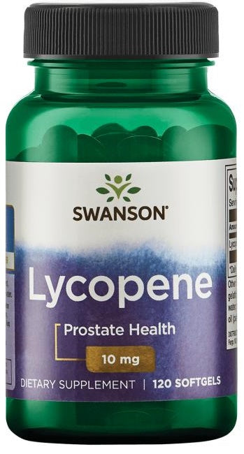 Swanson Lycopene - 10mg - 120 softgels