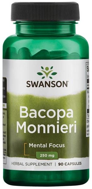 Swanson Bacopa Monnieri - 250mg - 90 caps