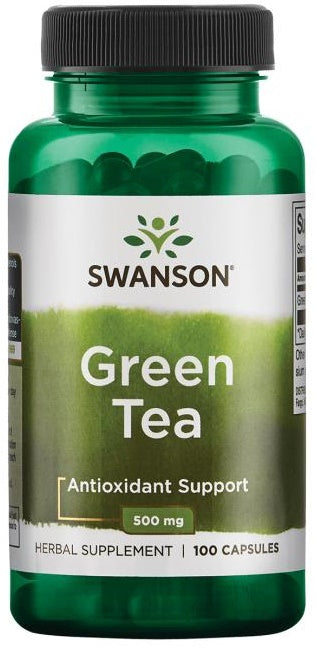 Swanson Green Tea - 500mg - 100 caps