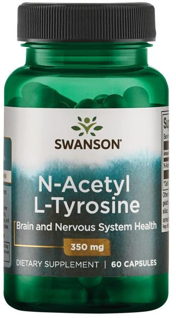 Swanson N-Acetyl L-Tyrosine - 350mg - 60 caps