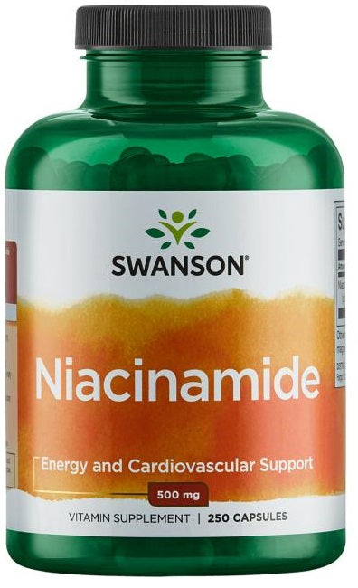 Swanson Niacinamide - 500mg - 250 caps