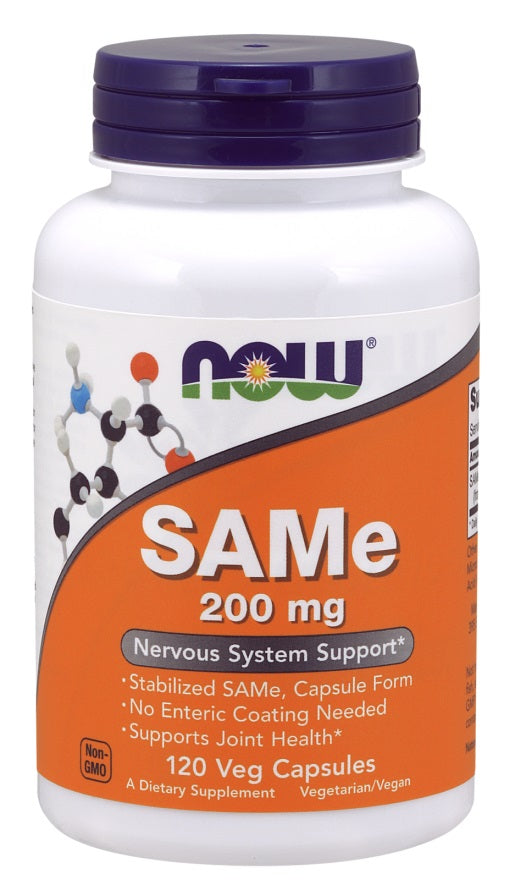 NOW Foods SAMe - 200mg - 120 vcaps