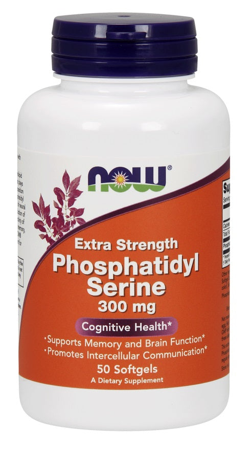 NOW Foods Phosphatidyl Serine - 100mg - 120 vcaps