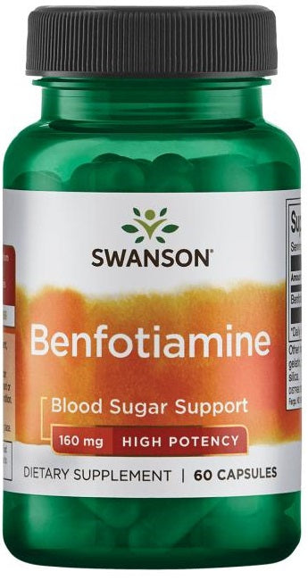 Swanson Benfotiamine - 160mg - 60 caps