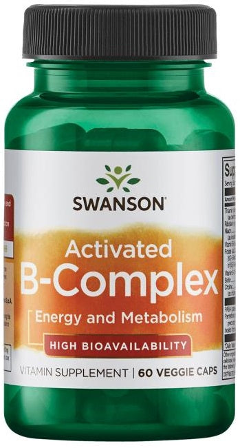 Swanson Activated B-Complex - 60 vcaps