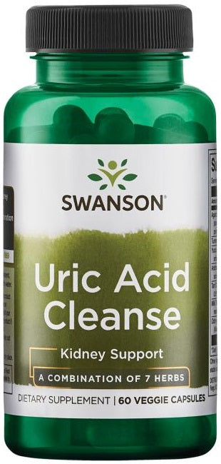 Swanson Uric Acid Cleanse - 60 vcaps