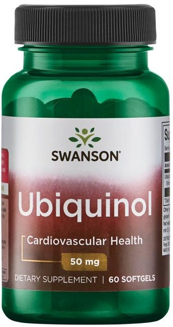 Swanson Ubiquinol - 50mg - 60 softgels