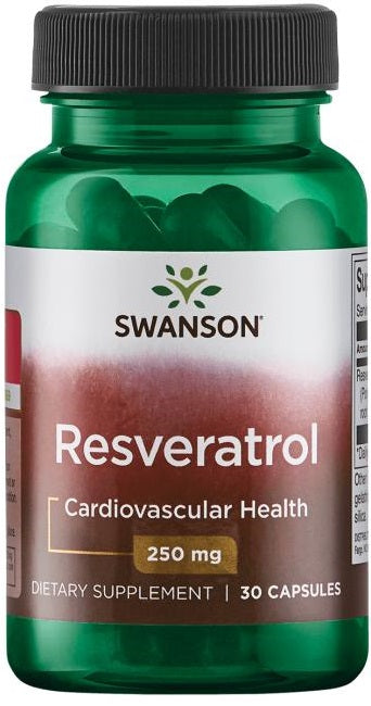 Swanson Resveratrol - 100mg - 30 caps