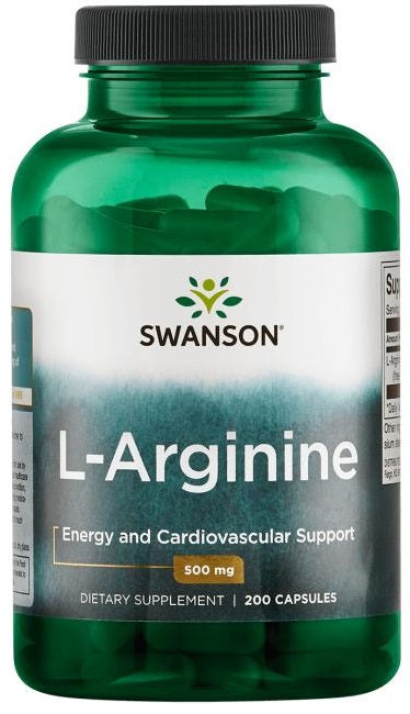 Swanson L-Arginine - 500mg - 100 caps