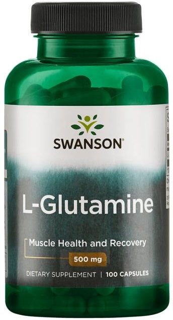 Swanson L-Glutamine - 500mg - 100 caps