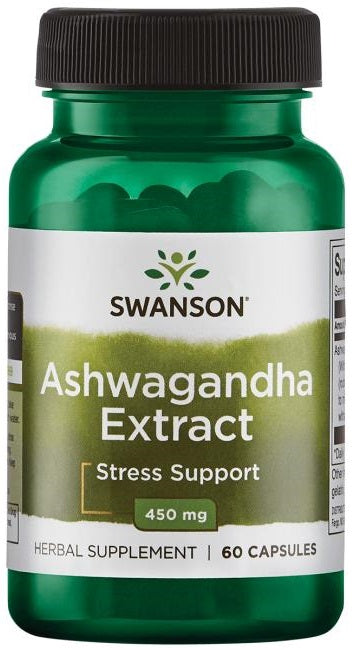 Swanson Ashwagandha Extract - 450mg - 60 caps