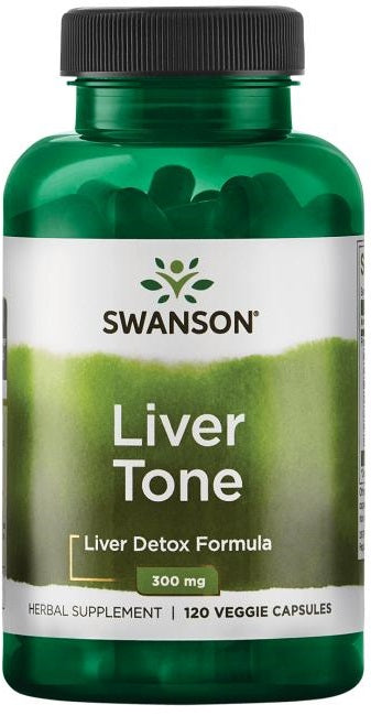 Swanson Liver Tone Liver Detox Formula - 300mg - 120 vcaps