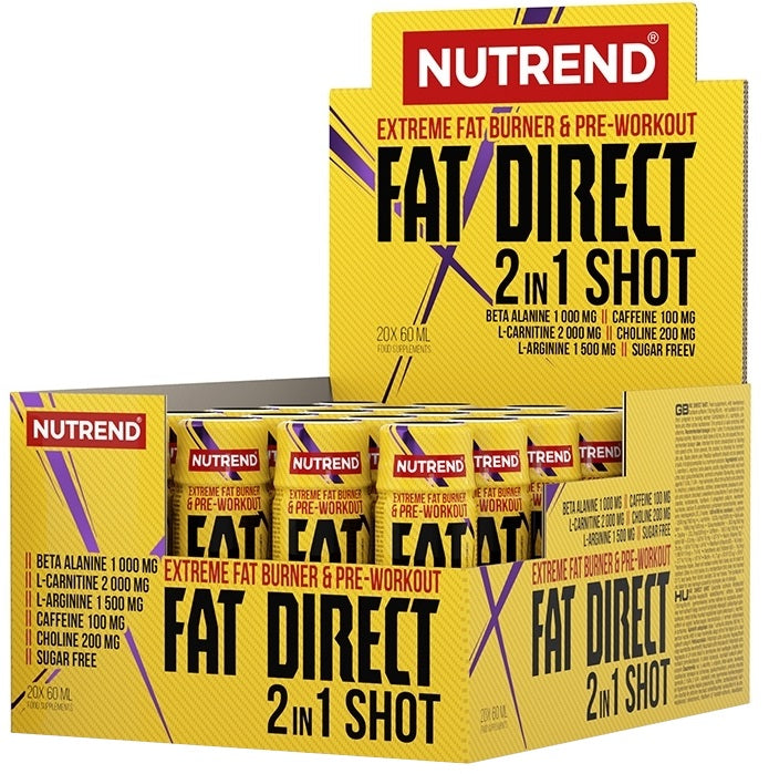 Nutrend Fat Direct 2in1 Shot - 20 x 60 ml.