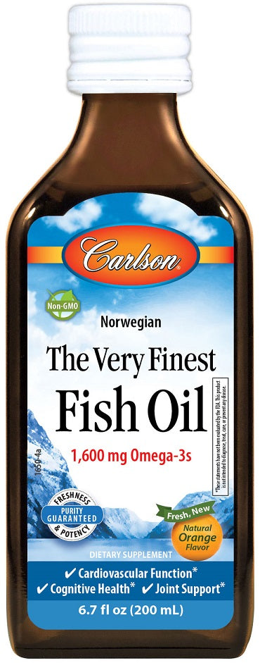 Carlson Labs The Very Finest Fish Oil - 200 ml.